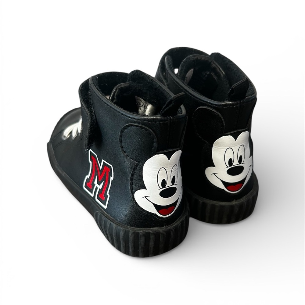 Disney Black Sneakers with Mickey Mouse Design